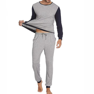 Wholesale <b>Pyjamas</b> Mens Sleepwear Designer Pajama Sets <b>for</b> Men 2 Pieces Mens Two Piece Pajamas Set - Product Image 4
