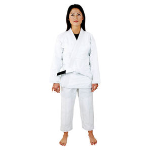 Kimono de BJJ pour femme en coton renforcé, tenue d'entraînement d'arts martiaux avec tissu tissé perlé pour le grappling et les tournois - Product Image 6