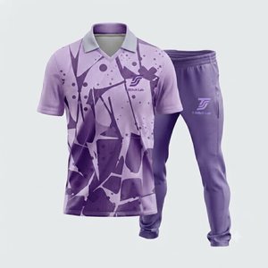 Uniforme de Cricket Sublimado Profesional, 100% Poliéster, Unisex, Personalizable con Nombre de Equipo, Manga Corta, Ajuste Atlético, Elástico, Gran Venta - Product Image 3