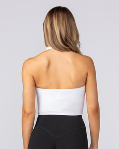 Haut court de sport pour femme, idéal pour le fitness, le yoga et la course, débardeur uni, soutien-gorge de sport push-up pour femme - Product Image 2