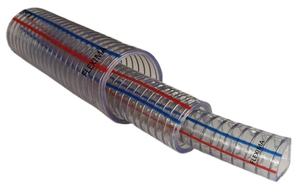 Tuyau en PVC haute pression renforcé de fil d'acier, qualité alimentaire, écologique, flexible, durable, aspiration, transport d'huile et d'eau - Product Image 5