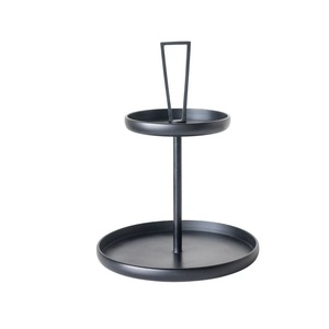 Soporte de Metal de Lujo para Pasteles, para Servir Postres, Decoración de Mesa para Fiestas y Presentaciones de Eventos - Product Image 3