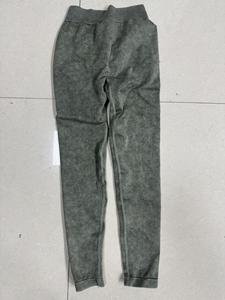 Legging de yoga et fitness pour femmes, taille haute, coupe slim, déchiré, personnalisable, pour la course, vente en gros - Product Image 3