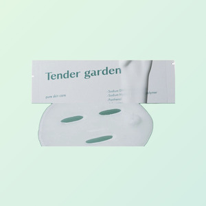 Masque en tissu coréen K-Beauty Tender Garden Skin Renewal Cream Sheet Mask, 1 masque, fabriqué en Corée - Product Image 4