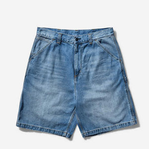 Shorts de Mezclilla para Hombre, Corte Relajado, Algodón Suave, Estilo Veraniego para Uso Casual y al Aire Libre - Product Image 3
