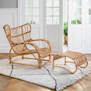 Rattan Antique Classic Style bar Decoration Wicker Handwoven Natural <b>Stools</b> Cheap Price Wholesale - Product Image 5