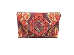 Bolso de hombro bordado multicolor con cuentas de semillas hecho a mano declaración elegante Moda Para estilo nuevo diseño bordado a mano - Product Image 3