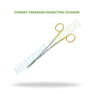 Gorney Freeman Dissecting Scissor 14cm Neuro Spine Surgical Instrument For Fine Tissue Dissection - Product Image 2