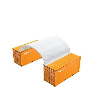 Telo Ignifugo e Anti-UV in Tessuto PE per Container Shelter 20FT X 20FT TMG ST2021CE (Pre-ST2020C) - Product Image 6