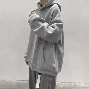Sweat à capuche streetwear pour homme, imprimé graffiti rétro, coton épais, coupe oversize, fermeture éclair, manches longues, style urbain décontracté pour l'automne - Product Image 6