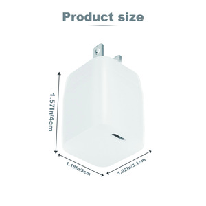 <span class=keywords><strong>Chargeur</strong></span> Mural GaN PD USB-C USB-A <span class=keywords><strong>30W</strong></span> 33W à Charge Rapide, Compact, Pliable, Alimentation Intelligente Dynamique pour iPhone 17, <span class=keywords><strong>Samsung</strong></span>, Tablette, PPS - Product Image 3
