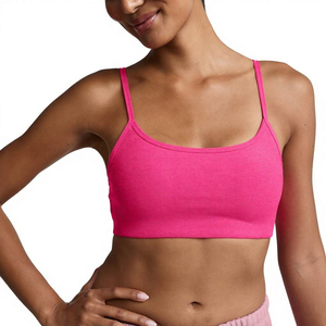 Latest Women's <b>Cross</b> Back Running Bra Breathable Gym Fitness Sportswear With Custom Logo Yoga <b>Tops</b> Sports Bra For Adults - Product Image 1