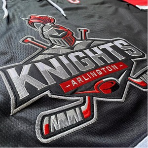 Custom Sublimation Breathable Quick Dry Ice Hockey Jersey for Men Adults 100% Polyester Custom Colors Team Wear Crew Neck - Product Image 5