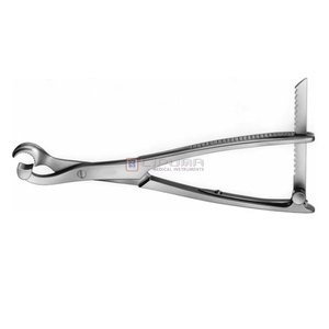 Pinzas para Huesos Lambotte con Mandíbula Móvil, Tamaño Mediano, Mandíbulas de 13 mm, Longitud de 260 mm (10 1/4''), Instrumentos Médicos Quirúrgicos para Huesos - Product Image 1