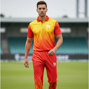 Maillot de cricket sublimé imprimé numériquement, ensemble uniforme de cricket personnalisé pour équipe, vêtements de cricket professionnels anti-humidité - Product Image 6