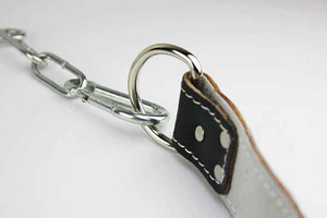 Cinturón de Cadena de Acero Reforzado Personalizable para Levantamiento de Pesas, Dominadas, Flexiones y Entrenamiento Físico, con Logotipo Personalizado, Hecho de EVA y Nailon - Product Image 3