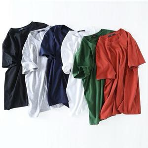 T-shirt personnalisé haut de gamme en coton de qualité supérieure, doux et confortable, impression de logo OEM, vêtements décontractés, approvisionnement en gros - Product Image 2