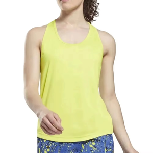 <b>Women</b> Solid Color <b>Knitted</b> Sleeveless <b>Tank</b> <b>Top</b> Scoop Neck Breathable Casual Workout Wear - Product Image 1