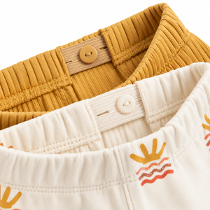 Pantalones de Boutique para Bebés Unisex, Nuevos Pantalones de Algodón al por Mayor con Estampado en las Piernas, Tejido de Punto para Niñas - Product Image 3