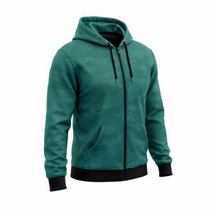 Latest Design Fancy Custom Side Zipper Hoodie for Street Wear for Men Women Super Soft <b>Thick</b> <b>Fleece</b> Zipper Hoodies Heavy Terry - Product Image 2