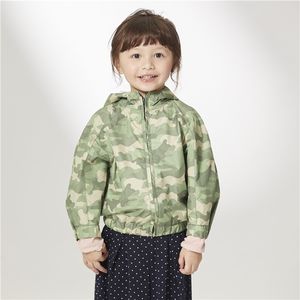 Veste de preuve de pluie verte de camouflage d'enfants d'ODM pour l'enfant de maternelle - Product Image 3