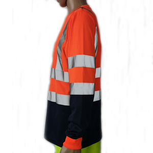 High Thickness Durability Lightweight Abrasion-Resistant <b>Shirt</b> Comfortable Round Neck TC Polyester <b>Hi</b> <b>Vis</b> <b>T</b>-<b>shirt</b> - Product Image 2