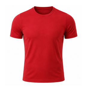 T-shirt de sport pour homme, respirant, léger, extensible, séchage rapide, écologique, vêtements de sport pour entraînement, 100% coton, personnalisable - Product Image 1