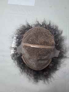 Perruque complète en cheveux humains bruts 100% naturels avec cheveux indiens bouclés Remy - Product Image 6