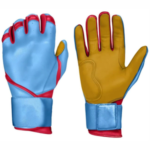Gants de frappe de baseball professionnels, paume haute adhérence, dos respirant, personnalisation de la marque, fournisseur en gros pour équipes - Product Image 5