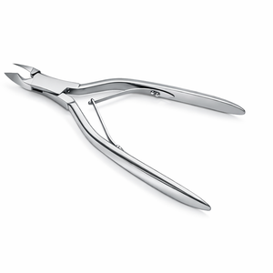 Pince à cuticules professionnelle en acier inoxydable de haute qualité, à mâchoires de précision de 4 mm, outil de manucure et pédicure pour les doigts, logo personnalisé OEM - Product Image 4