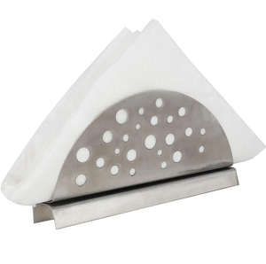 Stainless Steel <b>Tissue</b> Stand Solid Wire Stainless Steel Napkin Holder Dining Table <b>Wedding</b> Parties Used - Product Image 6