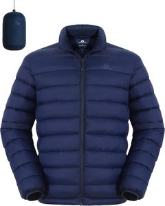 Wholesale Men's Blank Soft Shell Quilted <b>Jacket</b> Waterproof Breathable Stand Collar <b>Winter</b> Outdoor <b>Running</b> Front Logo - Product Image 3
