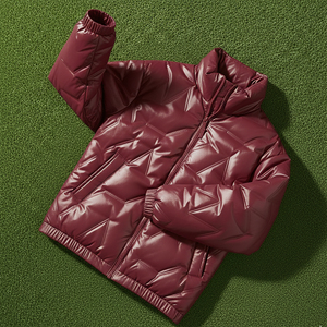 <b>Lightweight</b> <b>Women's</b> Bubble Puffer <b>Jacket</b> Custom Made Baggy <b>Quilted</b> Winter Coat Boxy Oversized Style - Product Image 6