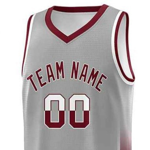 Maillot de basket sans manches pour homme, col en V, motif étoile sublimé, évacuation de l'humidité, coupe athlétique, toutes saisons - Product Image 4
