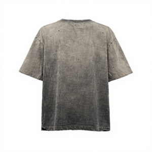 เสื้อยืดแขนสั้นผู้ชายสไตล์ลำลอง ผ้าถัก 100% คอตตอน สกรีนโลโก้ได้ ป้องกันรอยยับ ระบายอากาศได้ดี น้ำหนัก 230 กรัม พิมพ์ลายสกรีน ทรงโอเวอร์ไซส์ มีสินค้าพร้อมส่ง - Product Image 2