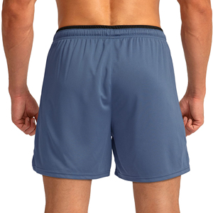 กางเกงวิ่งขาสั้นสำหรับผู้ชาย ฟิตเนส 100% โพลีเอสเตอร์ ปรับแต่งโลโก้ สติ๊กเกอร์ สี ลวดลาย ดีไซน์เฉพาะตัว กางเกงวิ่งขาสั้นผู้ชาย - Product Image 2