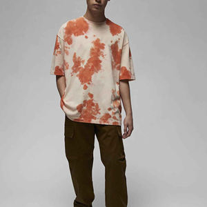 เสื้อยืดผู้ชายไซส์ใหญ่ ราคาโรงงาน ผ้าฝ้าย 100% ทรงหลวม ไหล่ตก ระบายอากาศ แห้งเร็ว คอกลม เสื้อยืดฤดูร้อน - Product Image 6