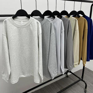 Sweat-shirt 100% coton 275 g/m², sweat-shirt de sport épais, logo personnalisé, sweat-shirt uni pour enfants - Product Image 1
