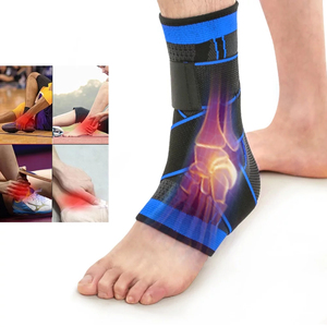 Roziv Sports Own Logo High Quality OEM Service <b>Ankle</b> Straps Adults 100% Neoprene Eco-Friendly Breathable Non-Slip Compression - Product Image 4