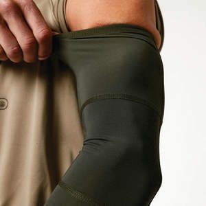 Meilleur prix, manchons de compression respirants et à séchage rapide pour haltérophilie, nouveau design personnalisé, soutien du bras pour hommes, fabriqués au Pakistan - Product Image 3