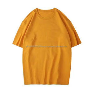Camisetas de Alta Calidad para Hombre, Precio de Fábrica, Impresión y Bordado, 100% Algodón, Estilo Urbano, Color Sólido - Product Image 1