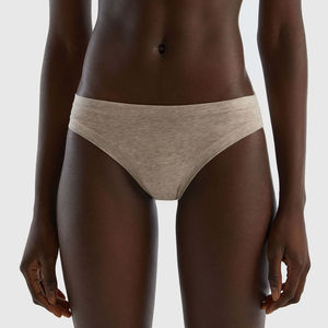 Braguitas de Algodón con Encaje Transpirables para Mujer, Ropa Interior Sexy de Tela Tejida, Braguita Bikini de Cintura Alta, Logotipo Personalizado, Cómodas para Uso Diario - Product Image 1