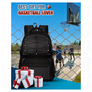 Premium Basketball Bag Backpack with Ball <b>Holder</b> <b>Shoes</b> Compartment Large Capacity Sports Travel Backpack for Training Gym School - Product Image 3