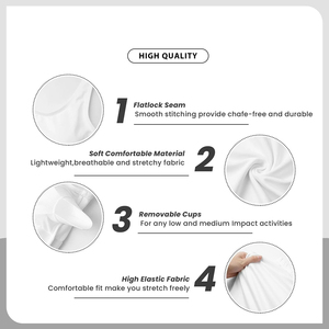 Soutien-gorge de sport respirant sans couture pour femme, haute performance, avec rembourrage amovible, idéal pour le fitness, la gym et le yoga, sublimation frontale, design simple - Product Image 5