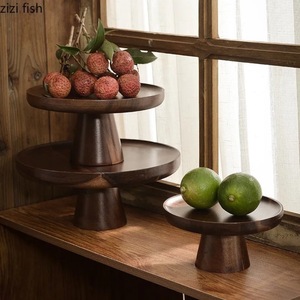 Wood Adjustable Eco-Friendly Handmade Cake Serving Stand for Bakeries and Events - Product Image 2