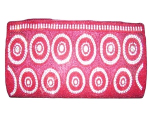 Pochette à perles avec bandoulière en zircon, fermeture à rabat, capacité jusqu'à 1L - Product Image 1