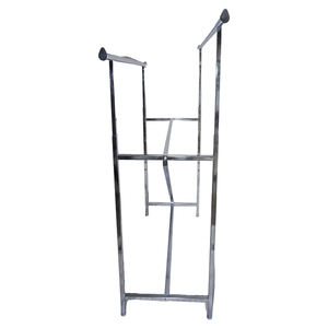 Présentoir pliable de luxe Bros, support de vêtements moderne en métal robuste, présentoir portable pour la vente au détail, support de vêtements OEM ODM Vietnam - Product Image 2