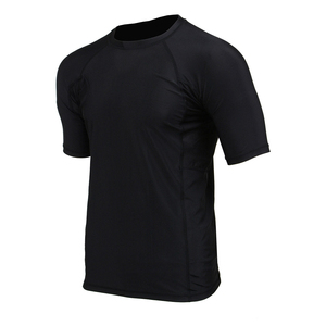 Rashguard de sport pour hommes, sur mesure, OEM, compression, polyester respirant, tissu à séchage rapide pour performances haute intensité - Product Image 1