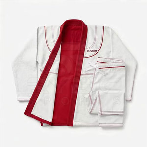 Tenue de Jiu-Jitsu Brésilien en Coton Coupe Classique, Durable et Lavable, pour Débutants – Uniforme d'Entraînement pour Hommes - Product Image 4