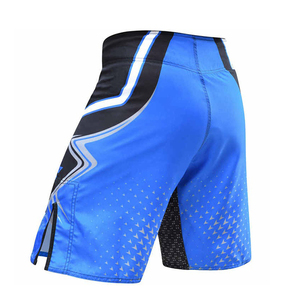 Shorts de boxe pour hommes en sublimation, logo personnalisé, shorts de combat respirants, short MMA personnalisé pour l'entraînement, fabriqué au Pakistan - Product Image 3